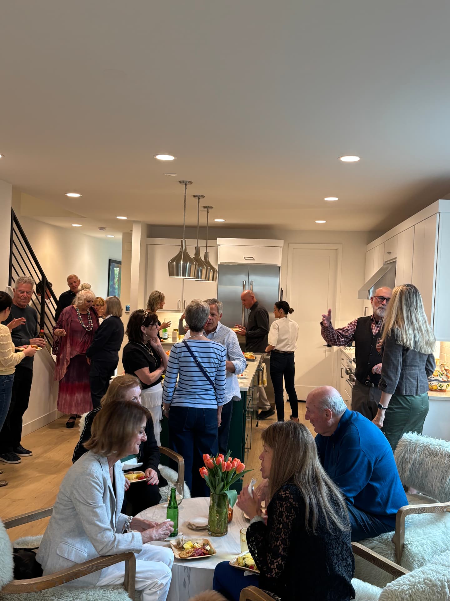 Residents connecting at a CCNNA social gathering